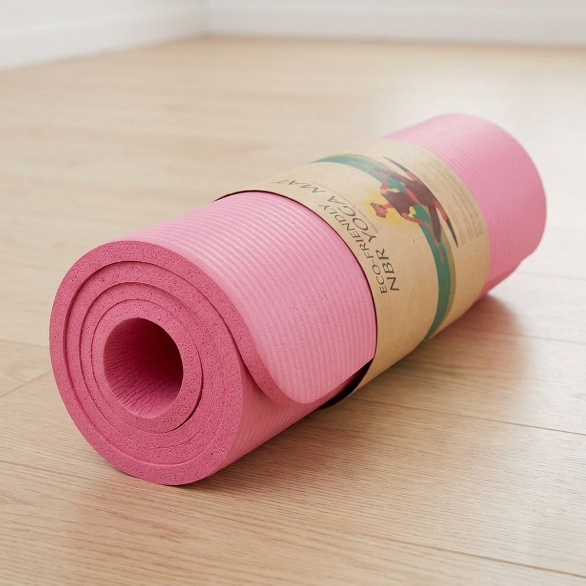 FOUR - Mat de Yoga o Pilates 15 mm Antideslizante  Doble Cara