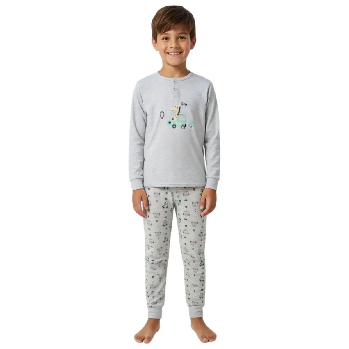 LOOK SHOP - Pijama Niña Verano. Manga Larga. Diseños. Talla 6 A 14 411