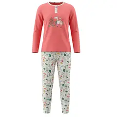 LOOK SHOP - Pijama Niña Verano. Manga Larga. Diseños. Talla 6 A 14 404
