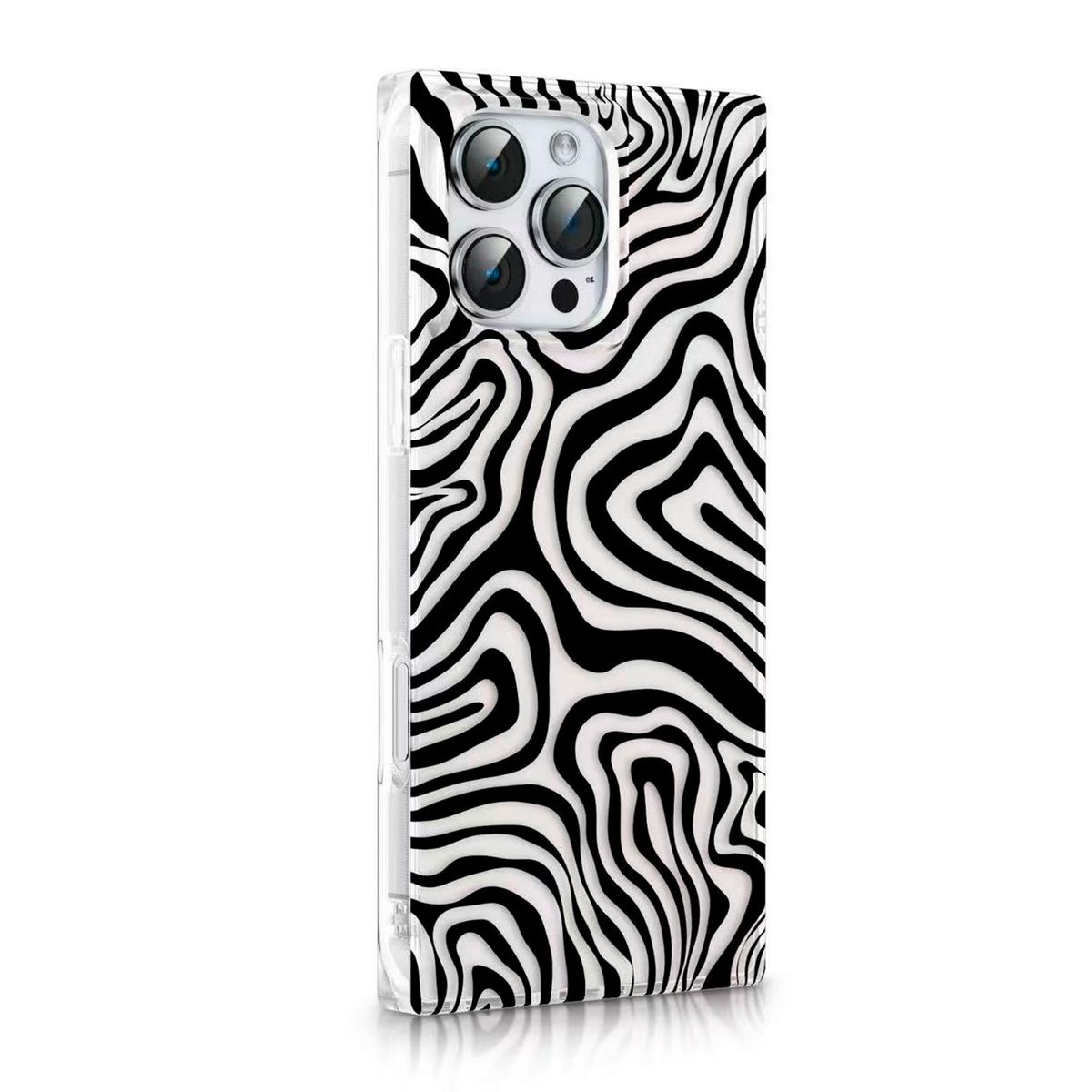 KBOD - Carcasa Kbod Blox Diseño Fantasy Print Cebra Para iPhone 16 Pro Max