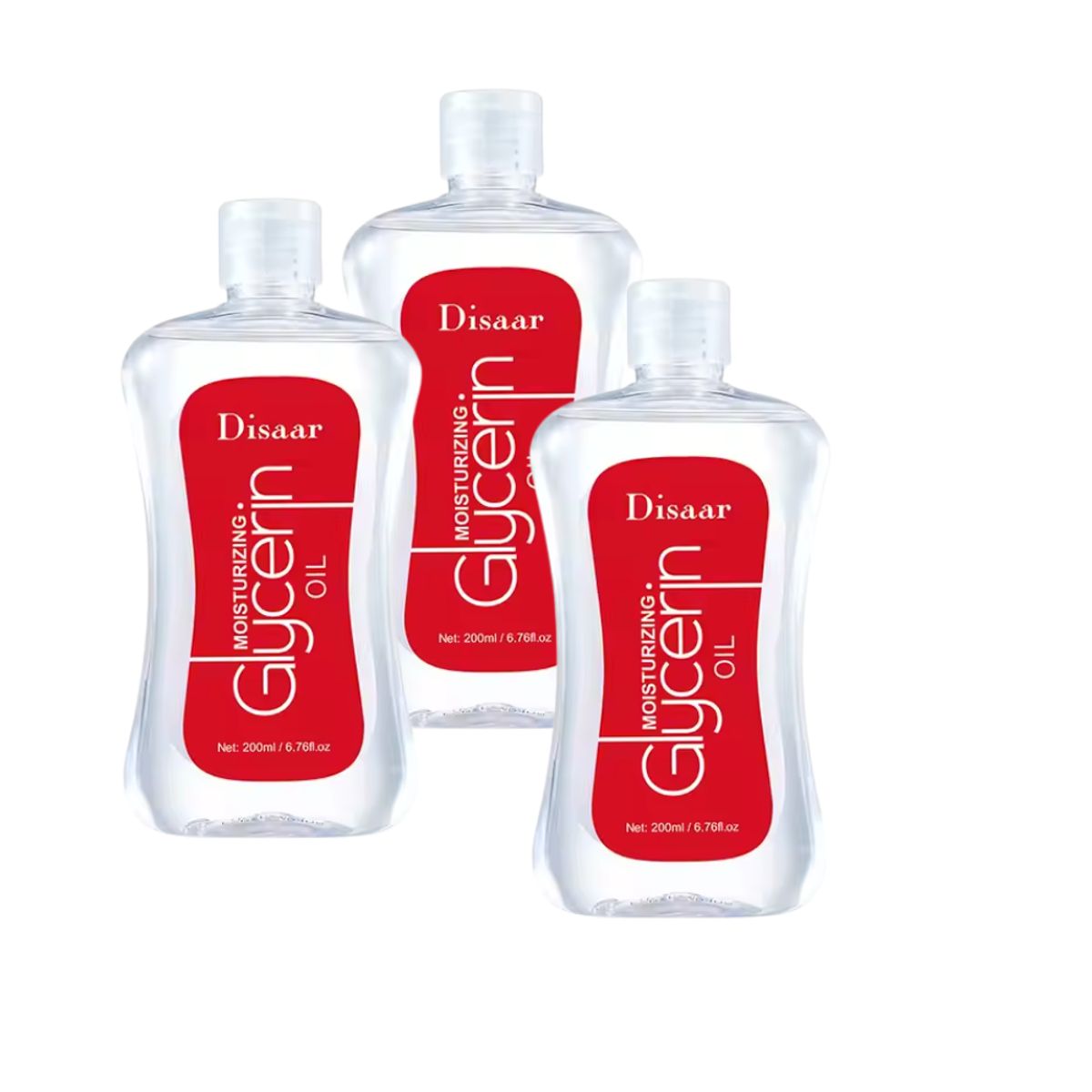 DISAAR - PACK x3  - Aceite De Glicerina Hidratante - Repara Y Suaviza 200 ml
