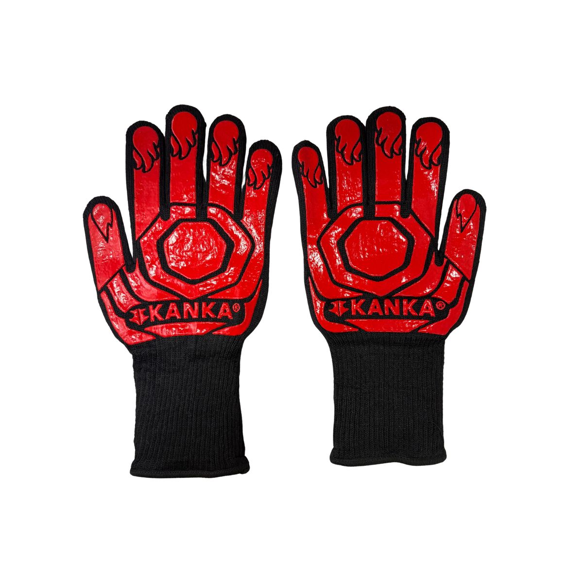 KANKA - KANKA - Guantes para Alta Temperatura Hasta 800°C Color Rojo