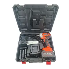 TOYAKI - Llave de Impacto Inalámbrico 20V 13 mm BL con 2 Baterías y Cargador