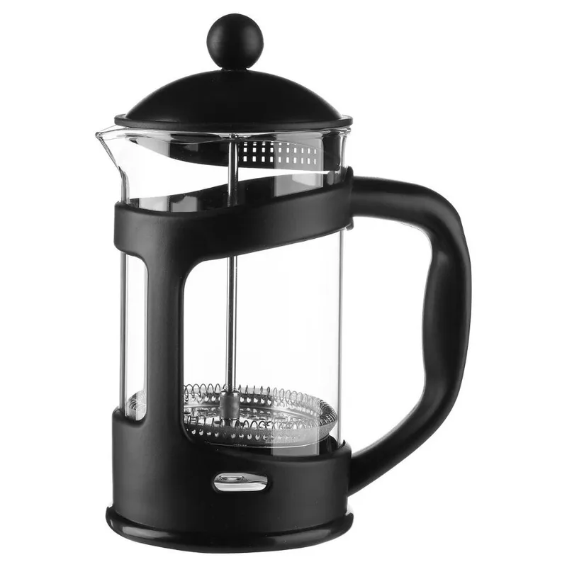 5FIVE - Cafetera Prensa Francesa 800 cc Vidrio 5Five - Negro - Tamano Unico