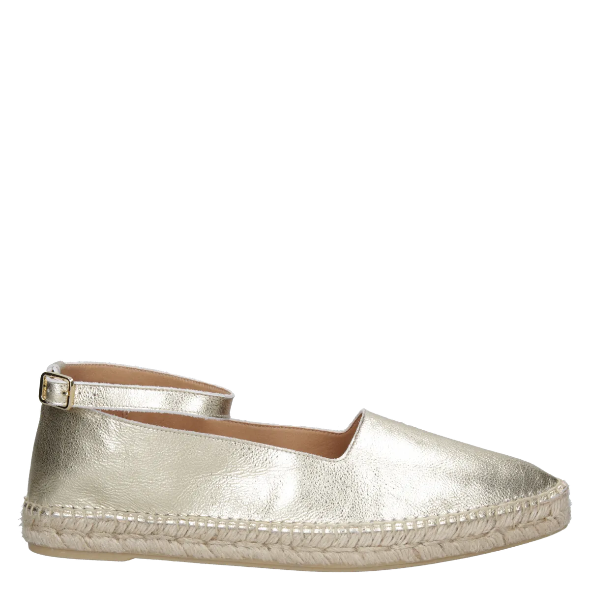 MINGO - Alpargata Mujer Casual Dorado Mingo