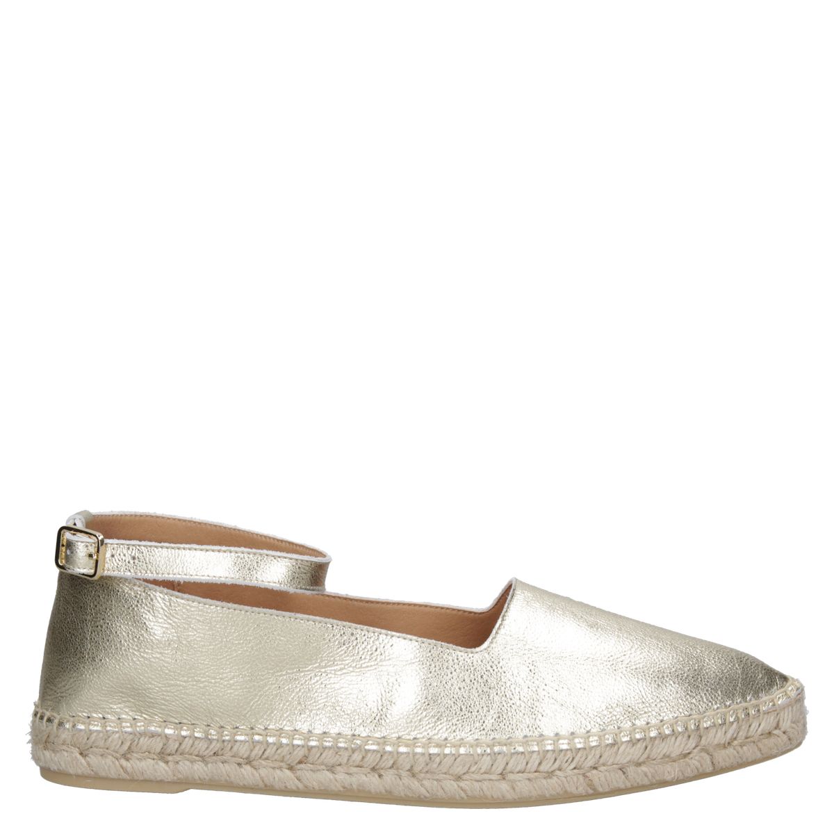 MINGO - Alpargata Mujer Casual Dorado Mingo