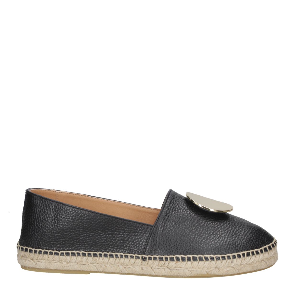 MINGO - Alpargata Mujer Casual Negro Mingo