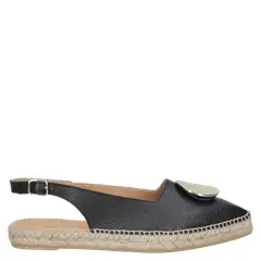 MINGO - Alpargata Mujer Casual Negro