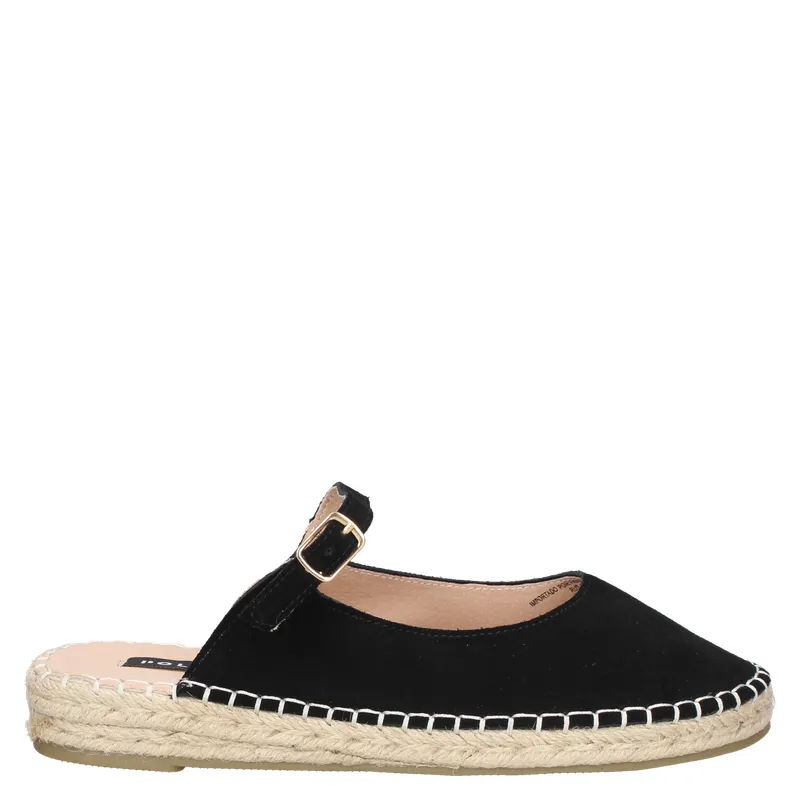 POLLINI - Alpargata Mujer Casual Negro Pollini