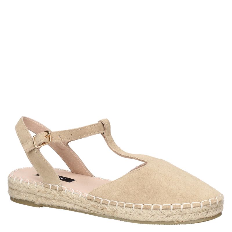 POLLINI - Alpargata Mujer Casual Beige Pollini