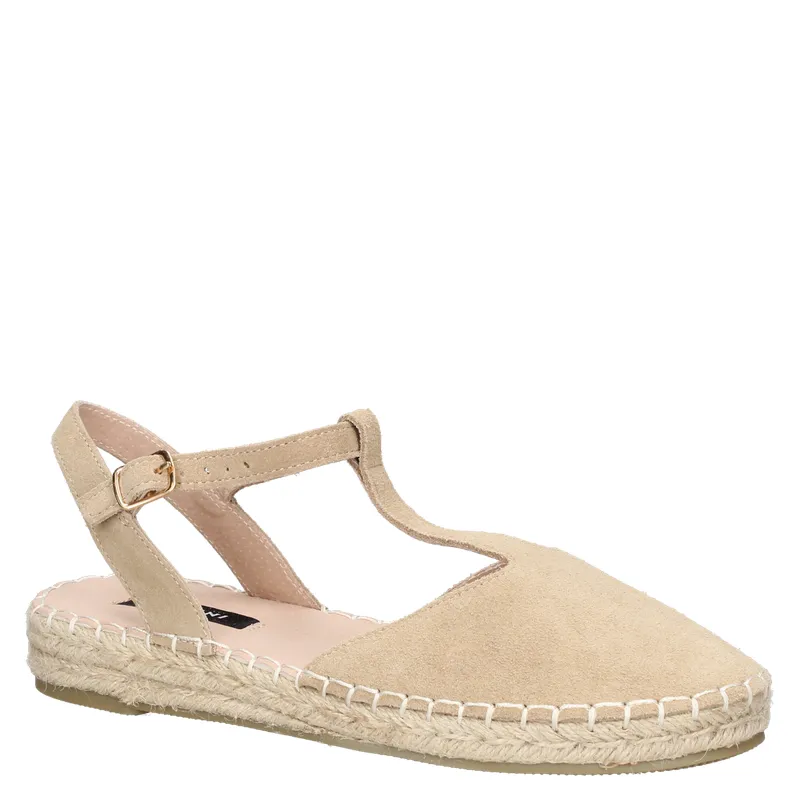POLLINI - Alpargata Mujer Casual Beige Pollini