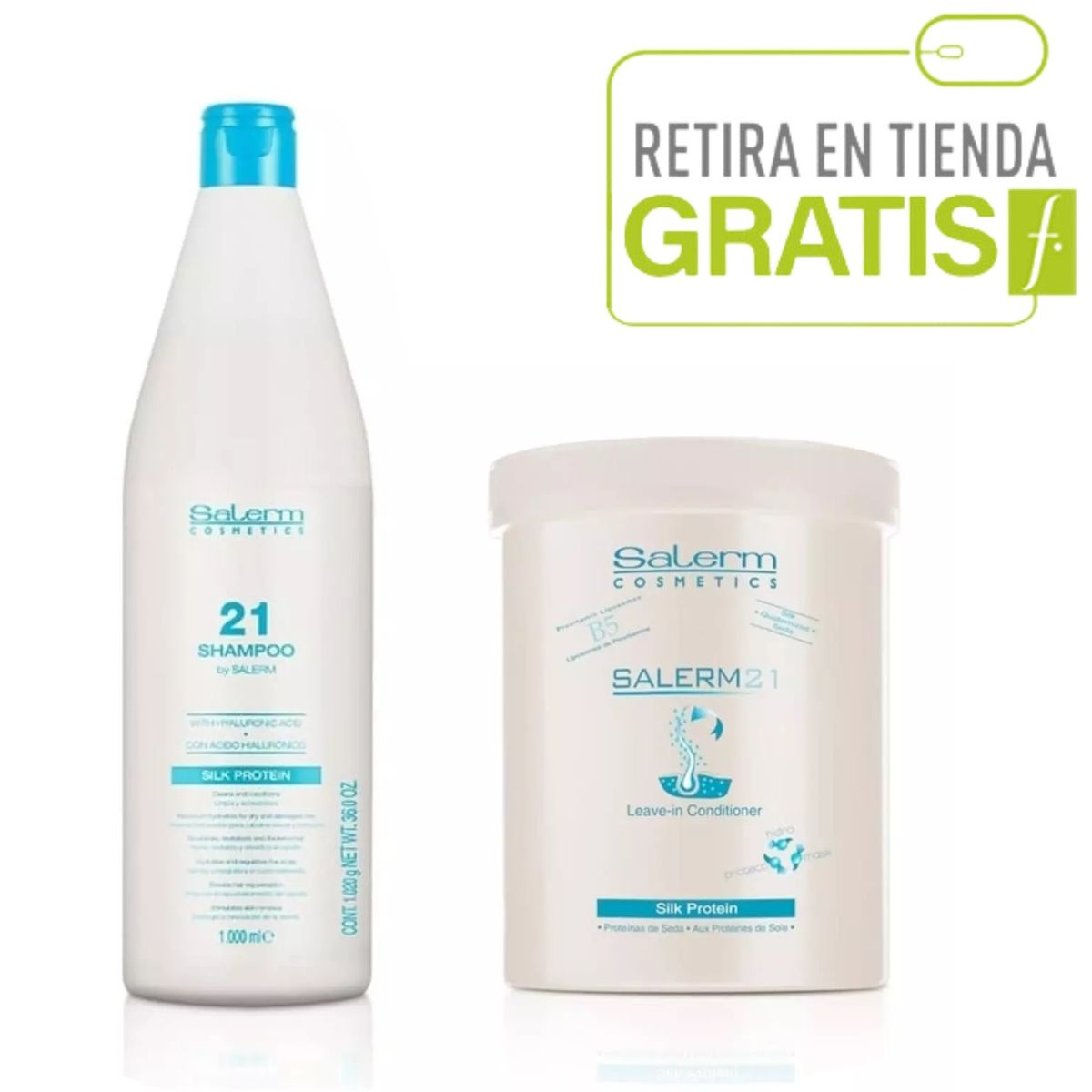 SALERM - SALERM 21 Kit Shampoo + Crema 1000 ML