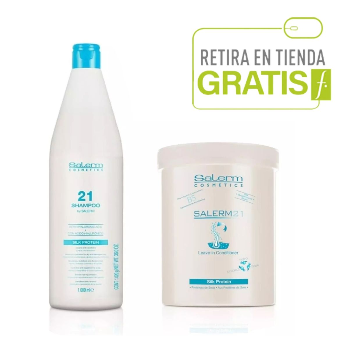SALERM - SALERM 21 Kit Shampoo + Crema 1000 ML