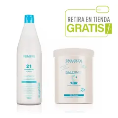 SALERM - 21 Kit Shampoo + Crema 1000 ML