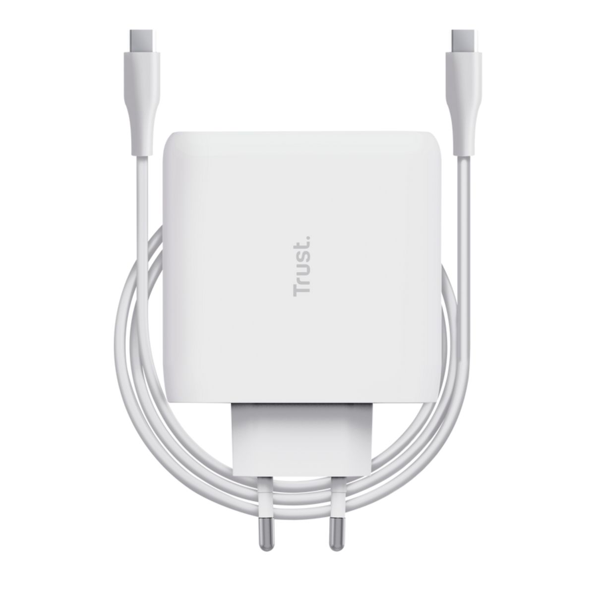 TRUST - Cargador Trust Universal USB-C 100W  5A + Cable C/C de 2Mts
