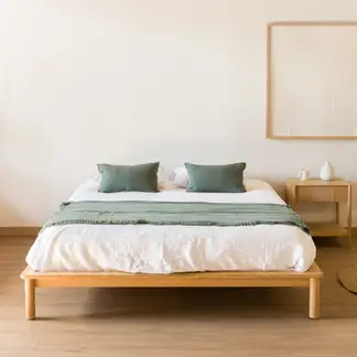 AMOBLE - Cama Nomi King Café Amoblé