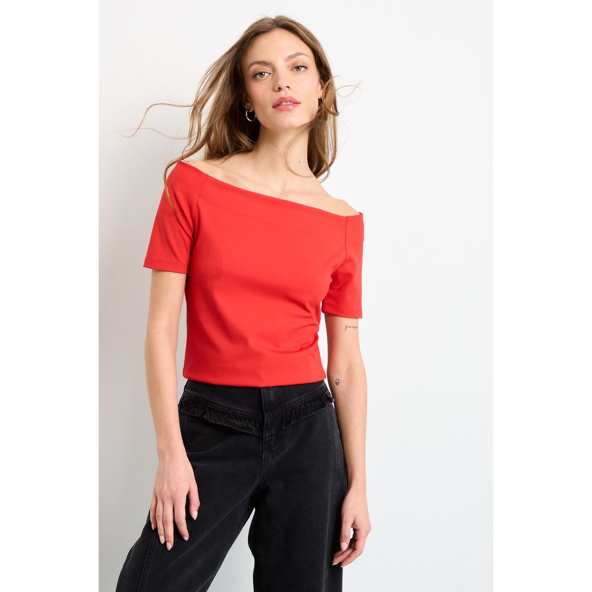 IO - Polera Sin Mangas Mujer Rojo IO