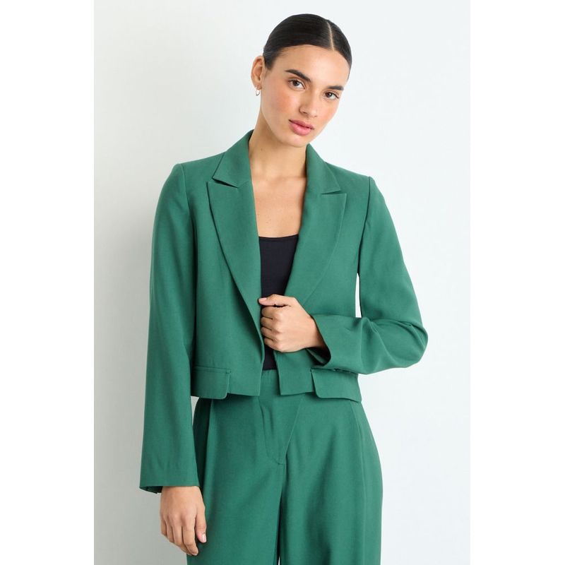 IO - Blazer Mujer Verde Oliva IO