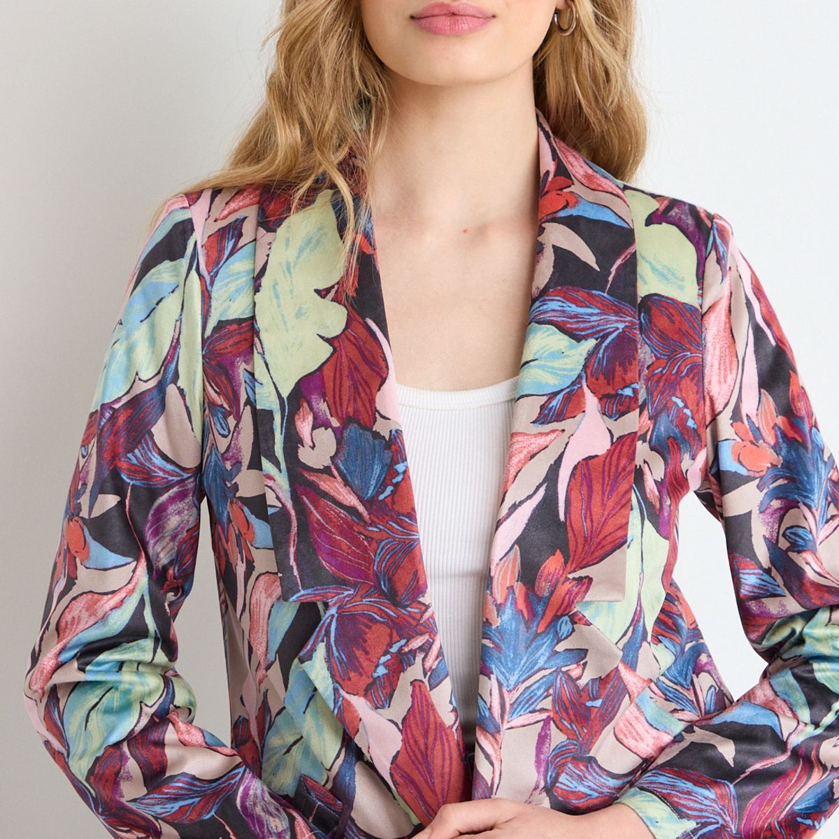 IO - Blazer Mujer Estampado IO