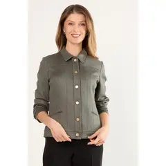 MA GRIFFE - Chaqueta Mujer Avellana Magriffe