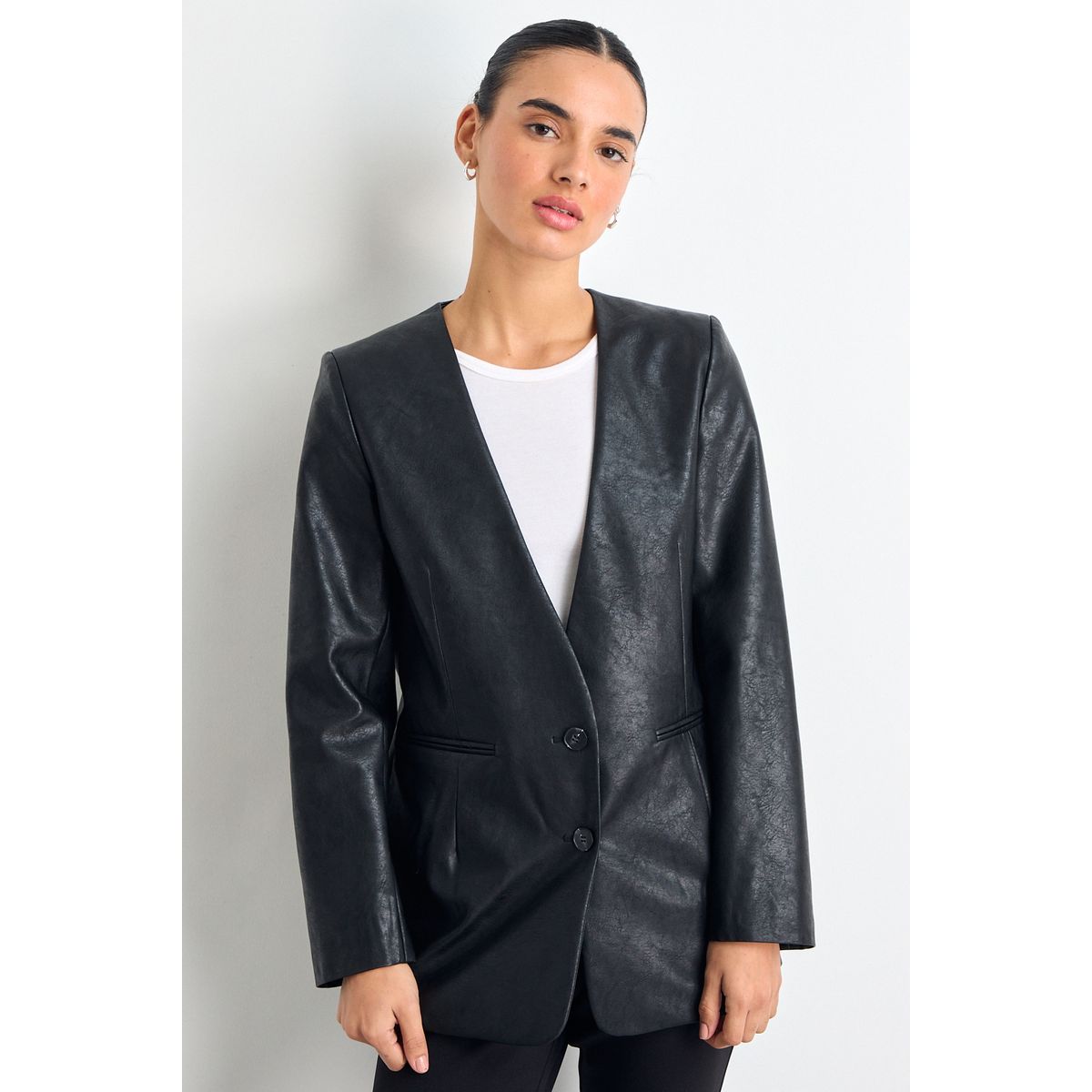 IO - Blazer Mujer Negro Io