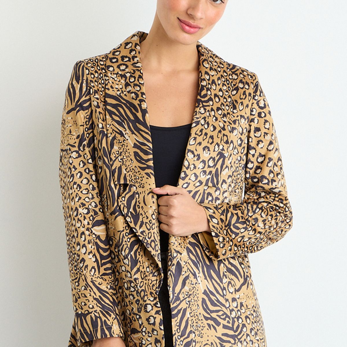 IO - Blazer Mujer Café IO