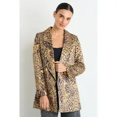 IO - Blazer Mujer Café