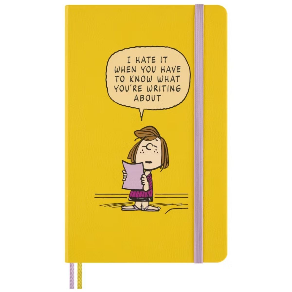 MOLESKINE - Cuaderno Peanuts Patty - Tapa dura - Large - De rayas