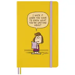 MOLESKINE - Cuaderno Peanuts Patty - Tapa dura - Large - De rayas
