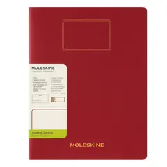 MOLESKINE - Cuaderno estudiante - Tapa Blanda - XXL -Rojo-Lisa