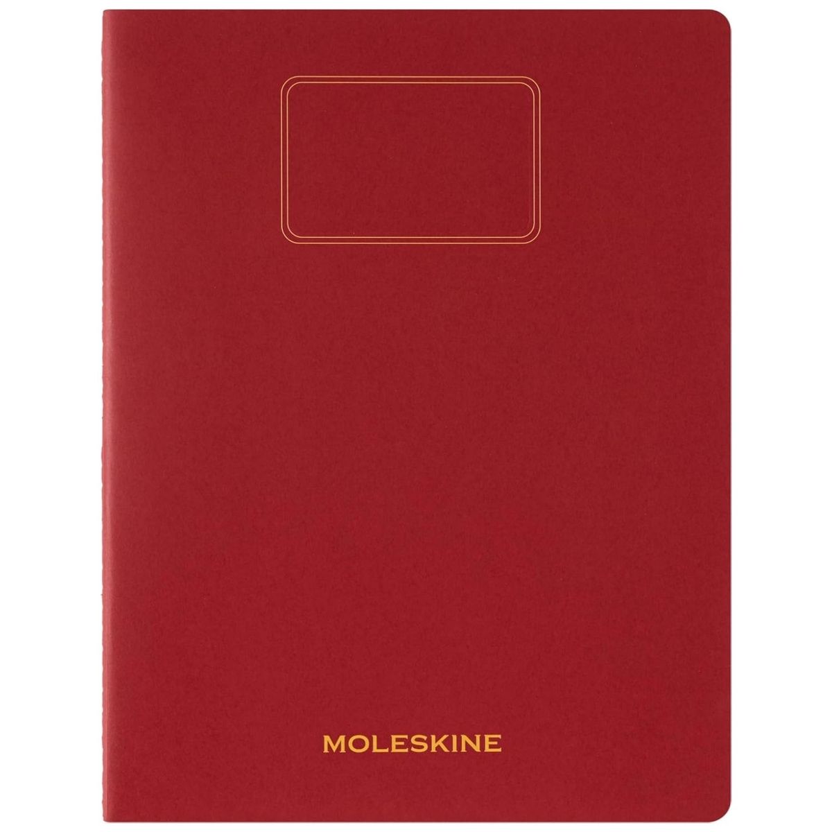 MOLESKINE - Cuaderno Moleskine estudiante-Tapa Blanda-XXL -Rojo-De rayas