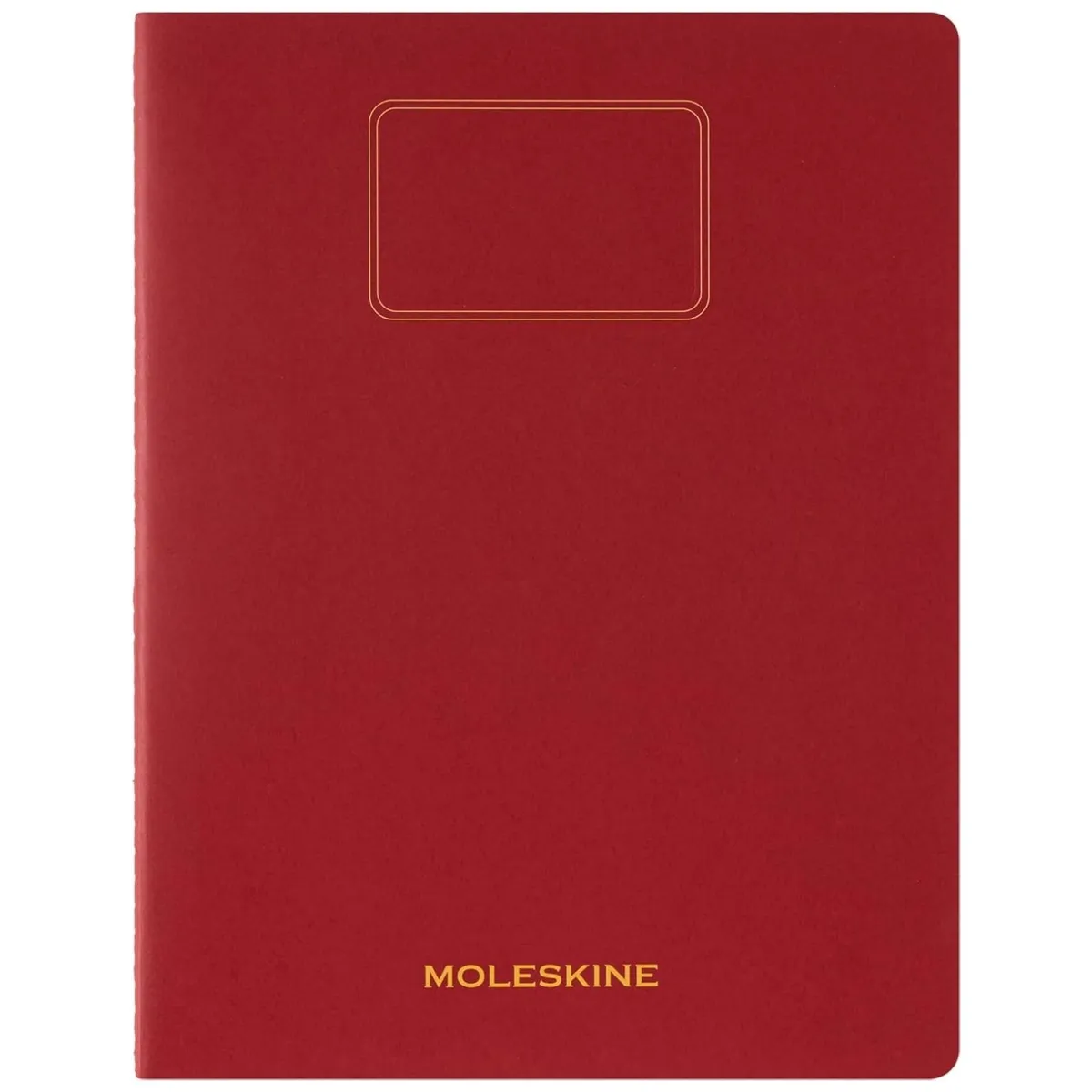 MOLESKINE - Cuaderno Moleskine estudiante-Tapa Blanda-XXL -Rojo-De rayas