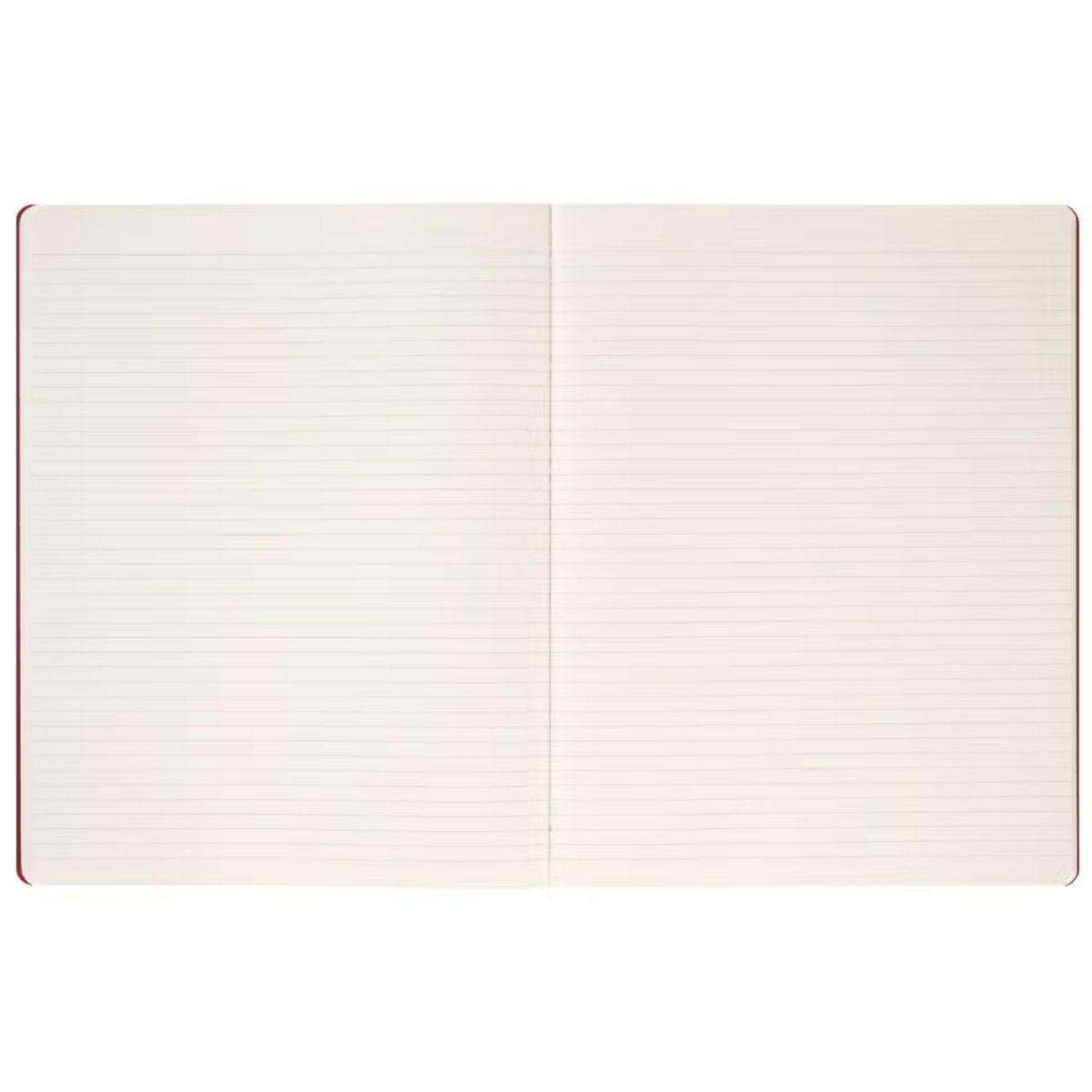 MOLESKINE - Cuaderno Moleskine estudiante-Tapa Blanda-XXL -Rojo-De rayas