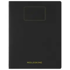 MOLESKINE - Cuaderno estudiante-Tapa Blanda-XXL-Negro-De rayas