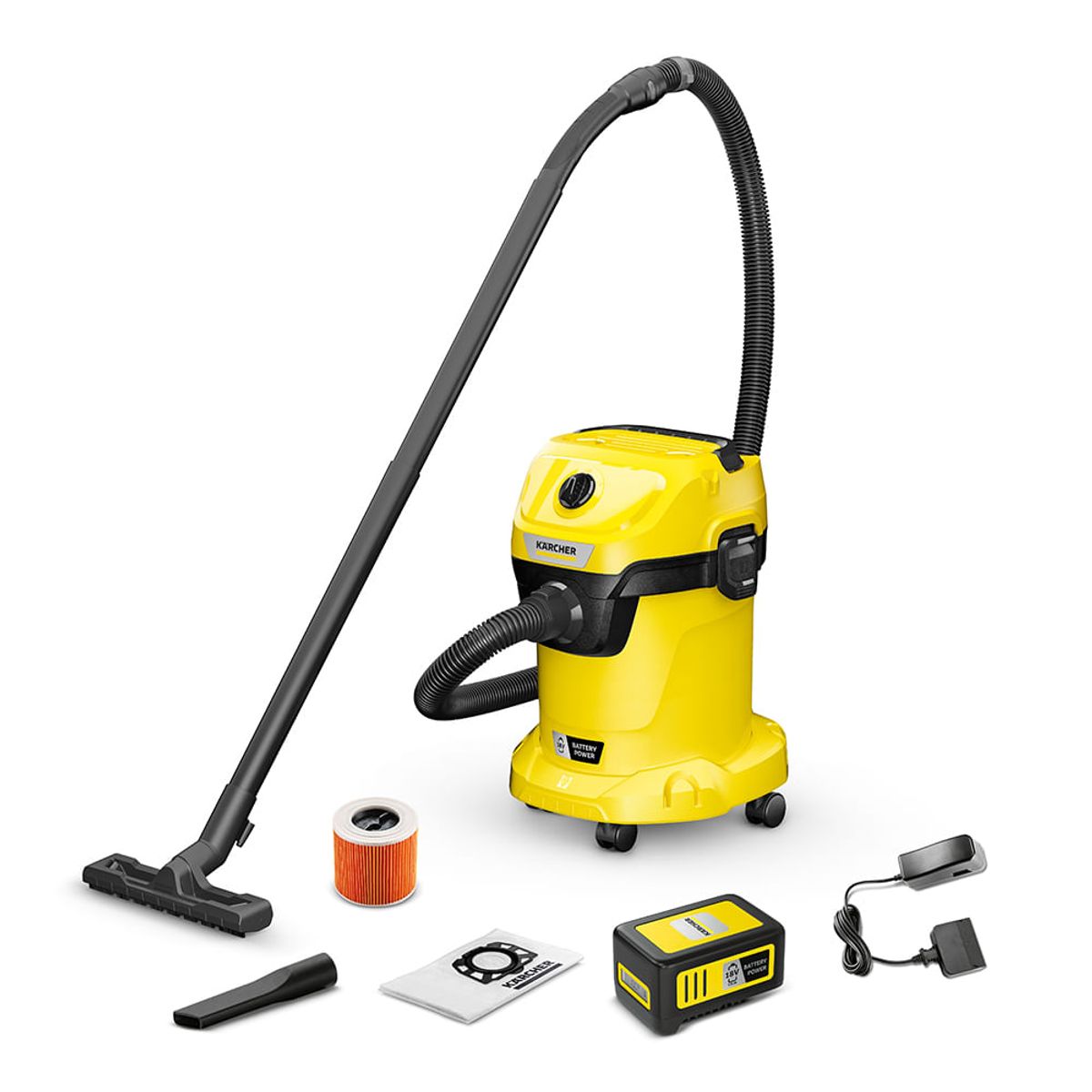 KARCHER - Aspiradora WD 3-18 Battery Set V-17/20