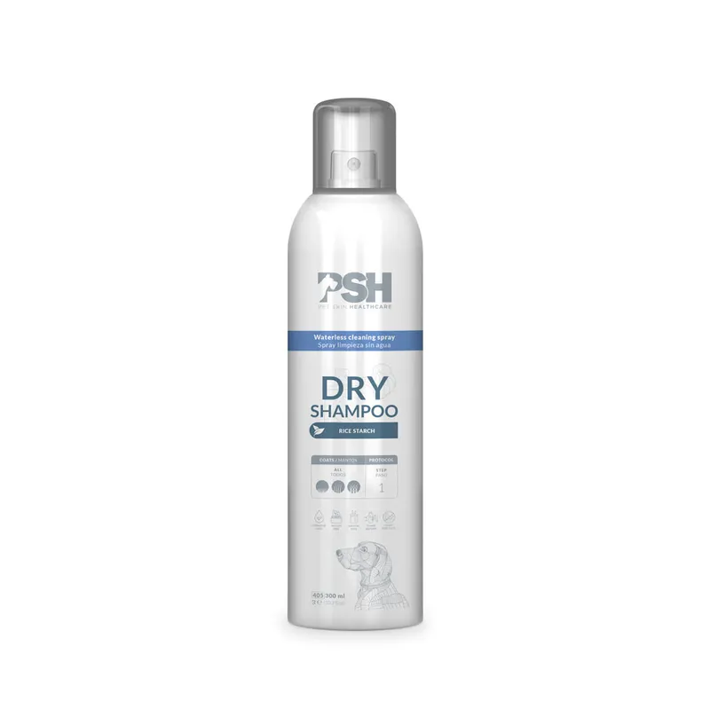GENERICO - Shampoo en Seco para Mascotas Dry Shampoo PSH 300 ML
