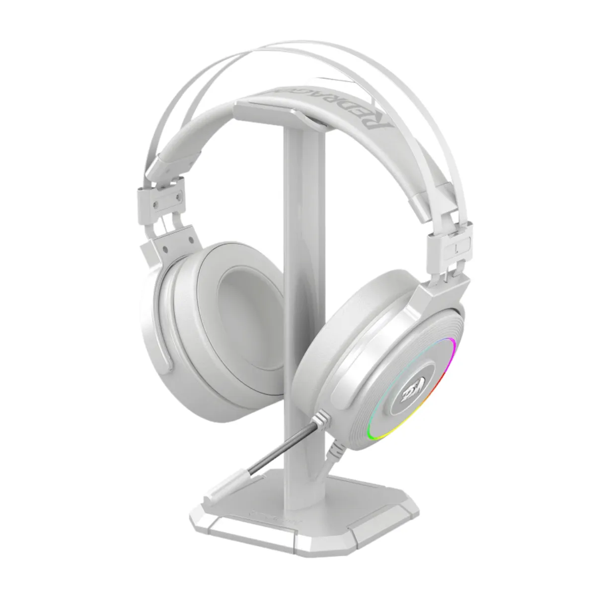 REDRAGON - Audifono Gamer Redragon Lamia H320 RGB USB Blanco con Soporte