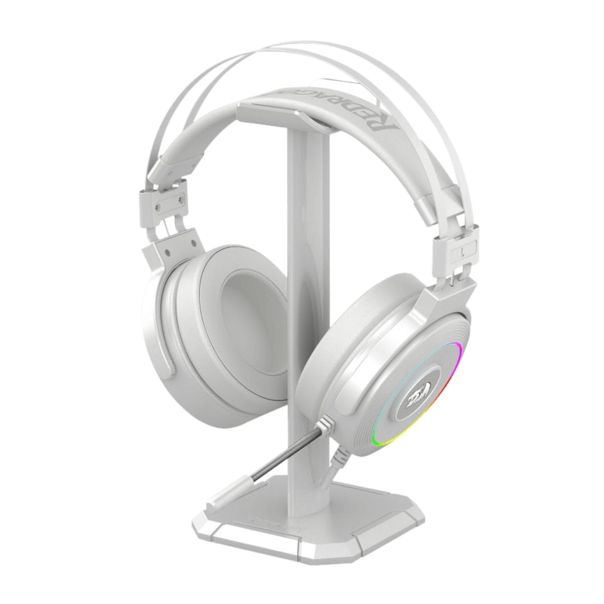 REDRAGON - Audifono Gamer Redragon Lamia H320 RGB USB Blanco con Soporte