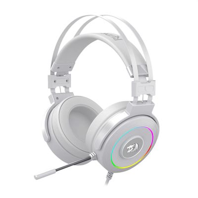 Imagen 2 del producto Audifono Gamer Lamia H320 RGB USB Blanco con Soporte