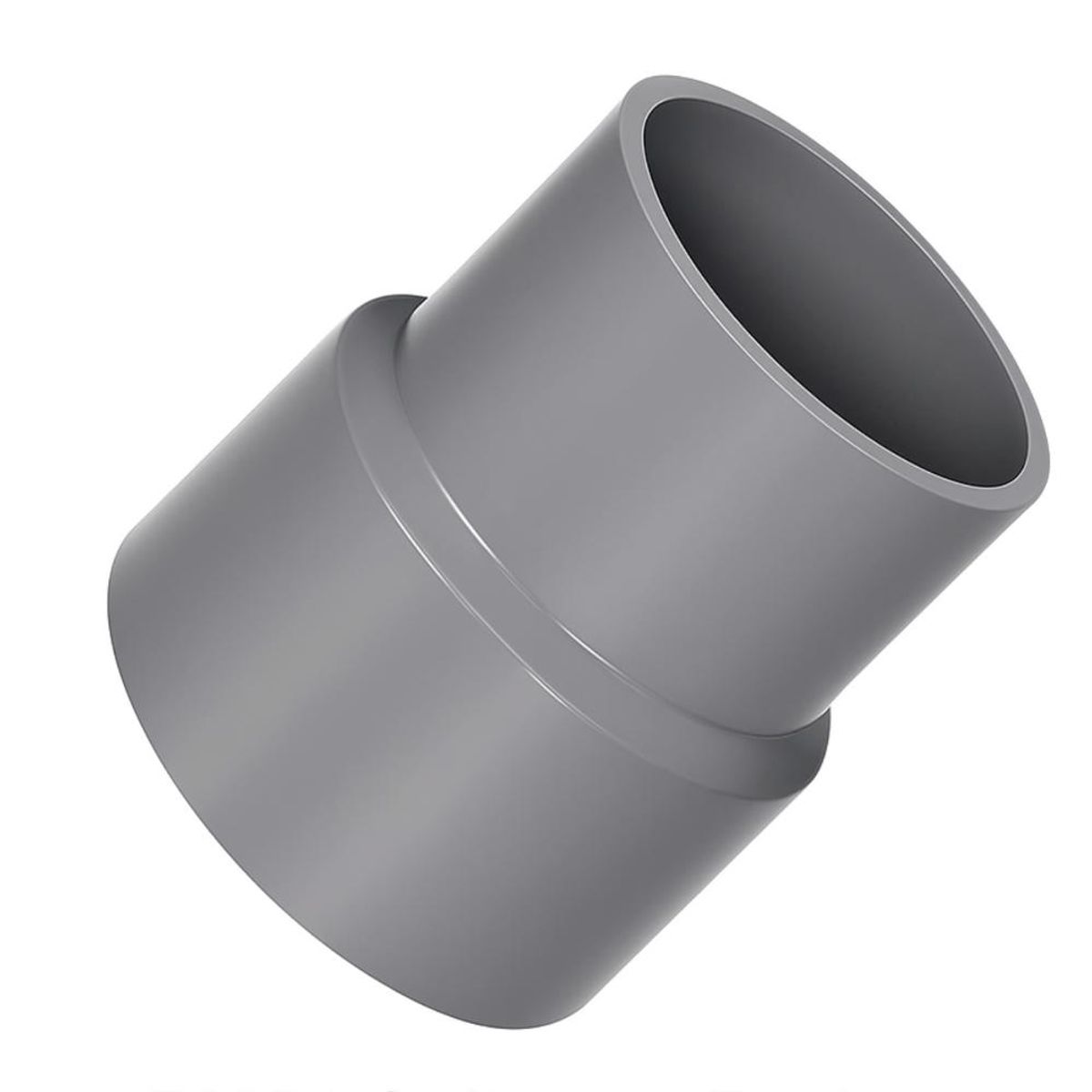 GENERICO - Pack 5 Copla Pvc Sanitario 50 Mm Kit Fitting Pvc Sanitario - Multicolor