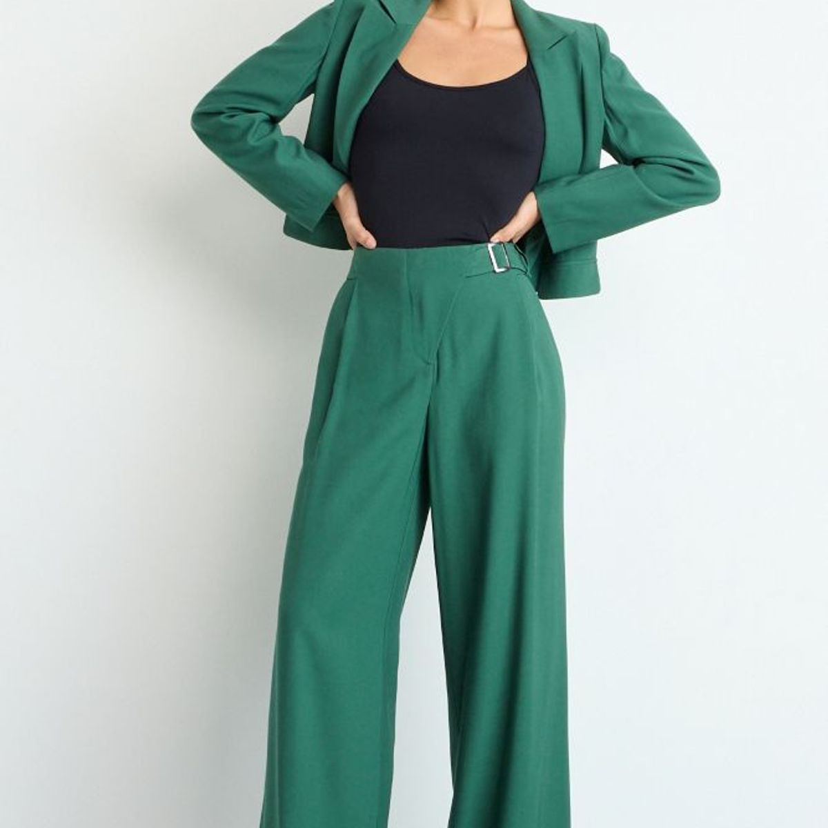IO - Pantalon Mujer Verde Oliva IO