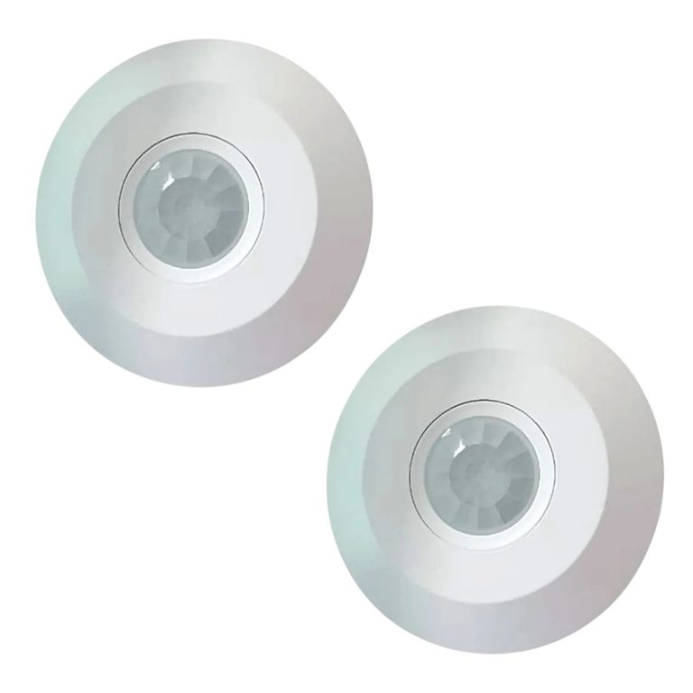 2 Sensores De Movimiento Smart Wifi Sobrepuesto IP20 220V