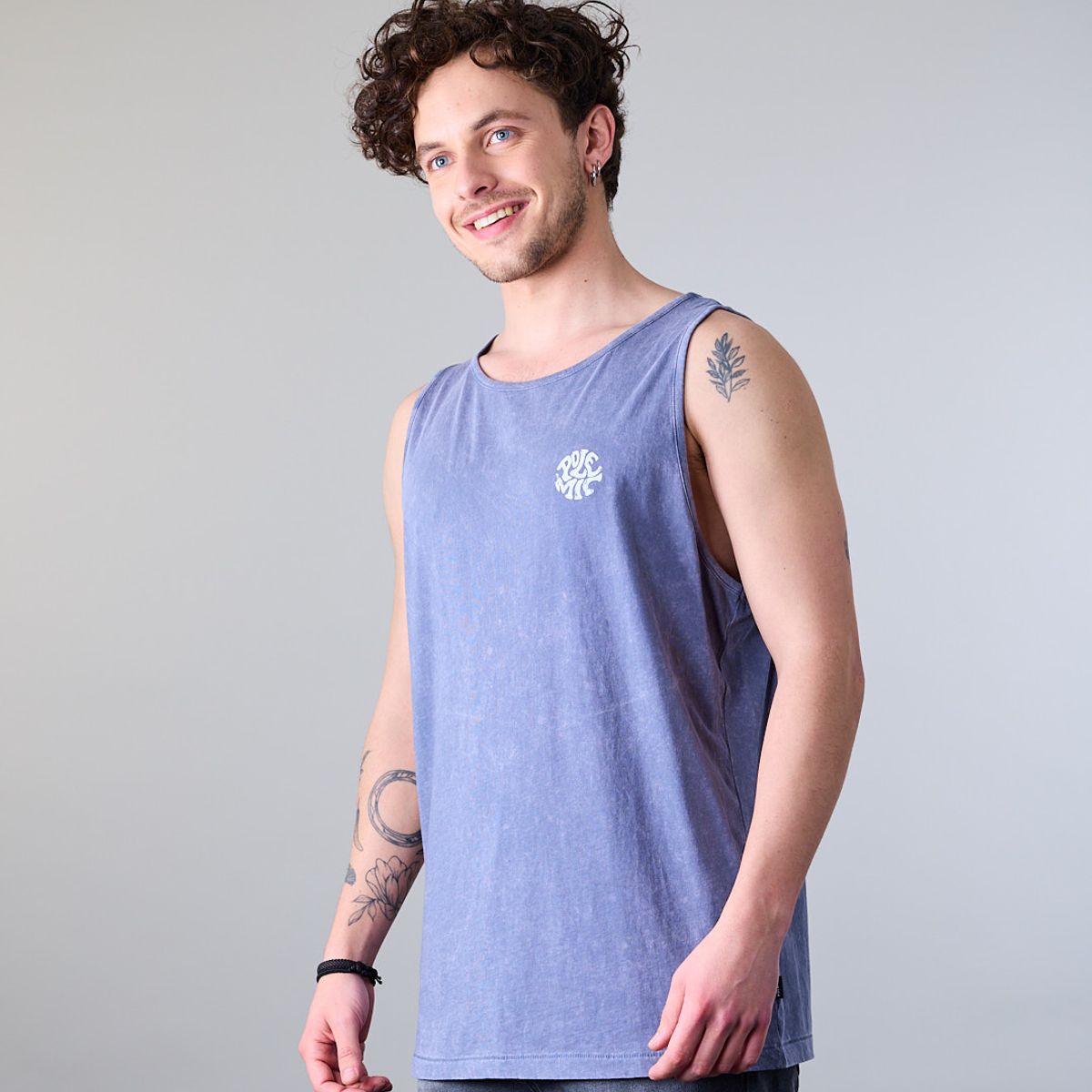 POLEMIC - Polera Musculosa de Algodón XV1790 Polemic