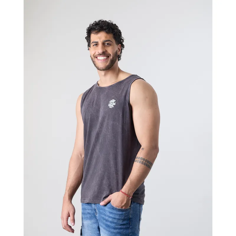 POLEMIC - Polera Musculosa de Algodón XV1790 Polemic