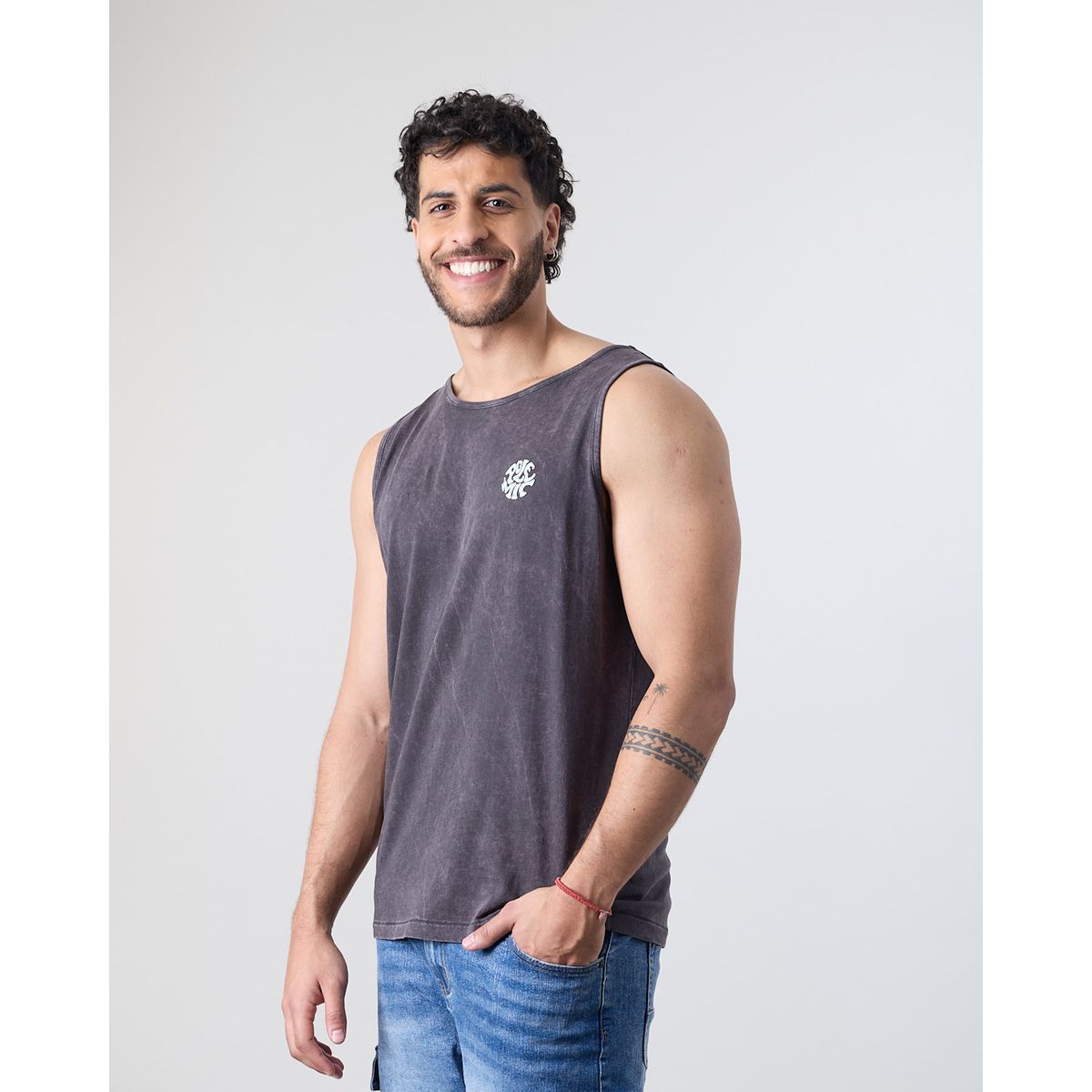 POLEMIC - Polera Musculosa de Algodón XV1790 Polemic