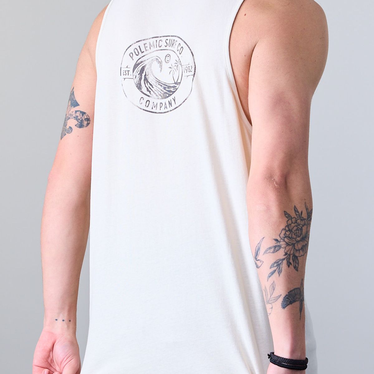 POLEMIC - Polera Musculosa de Algodón XV1791 Polemic