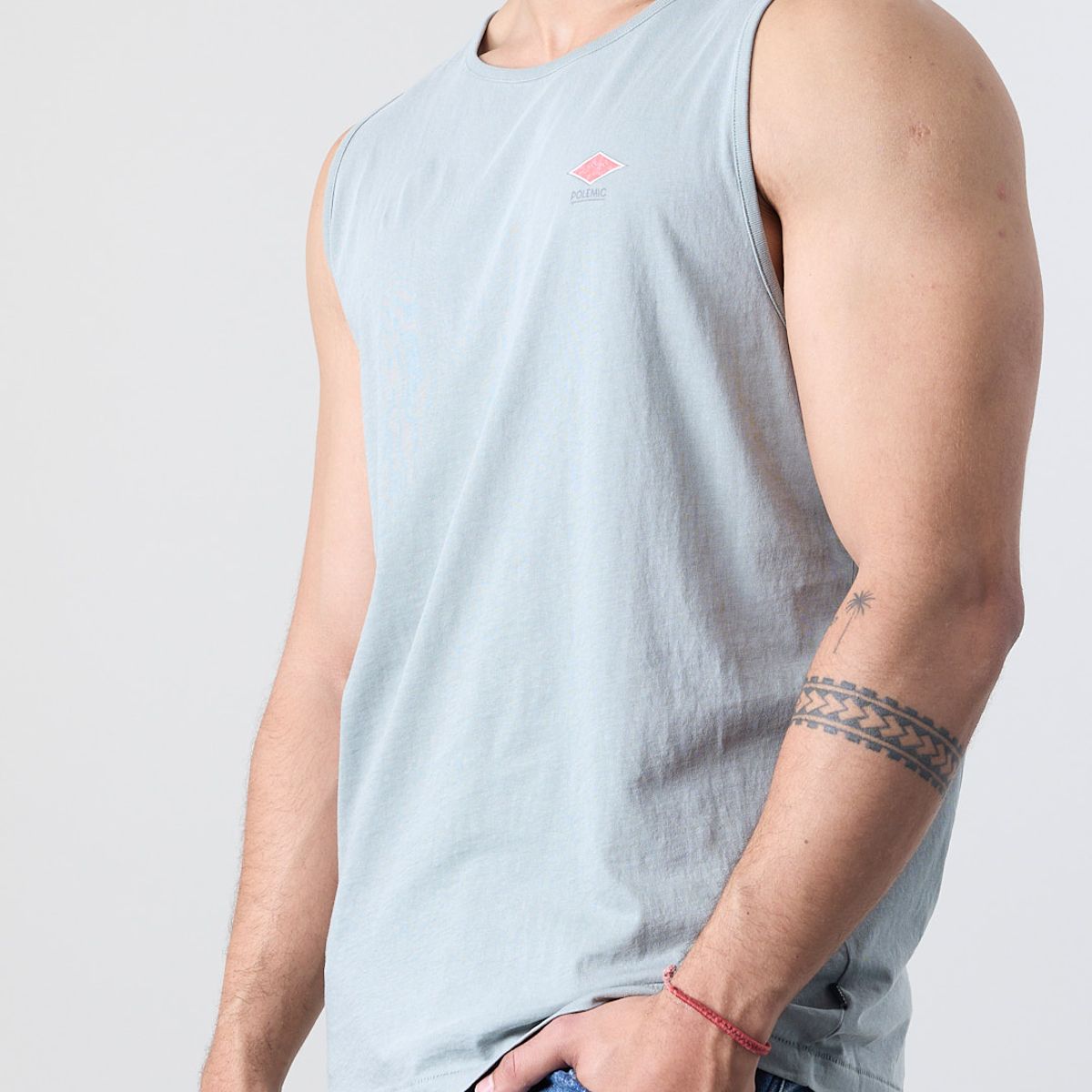 POLEMIC - Polera Musculosa de Algodón XV1792 Polemic