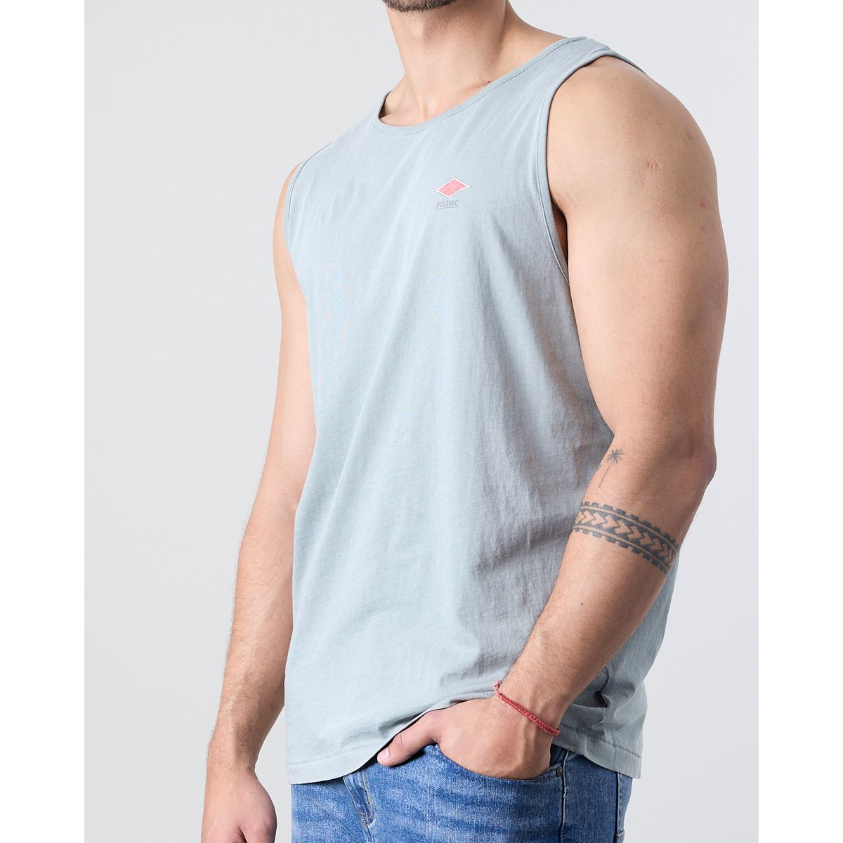 POLEMIC - Polera Musculosa de Algodón XV1792 Polemic
