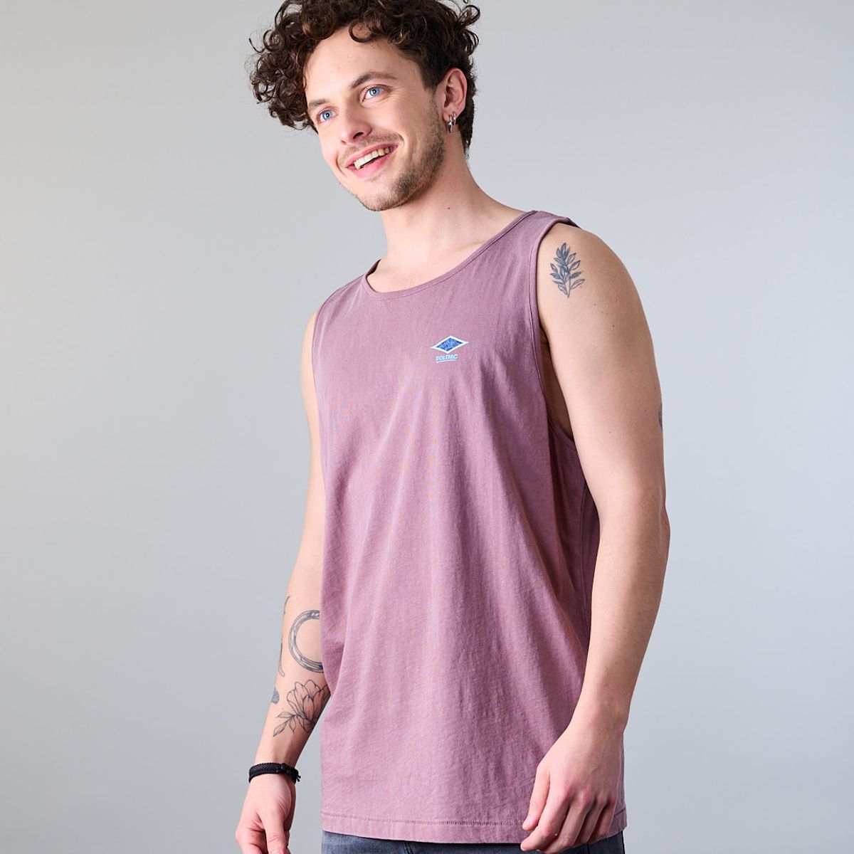 POLEMIC - Polera Musculosa de Algodón XV1792 Polemic