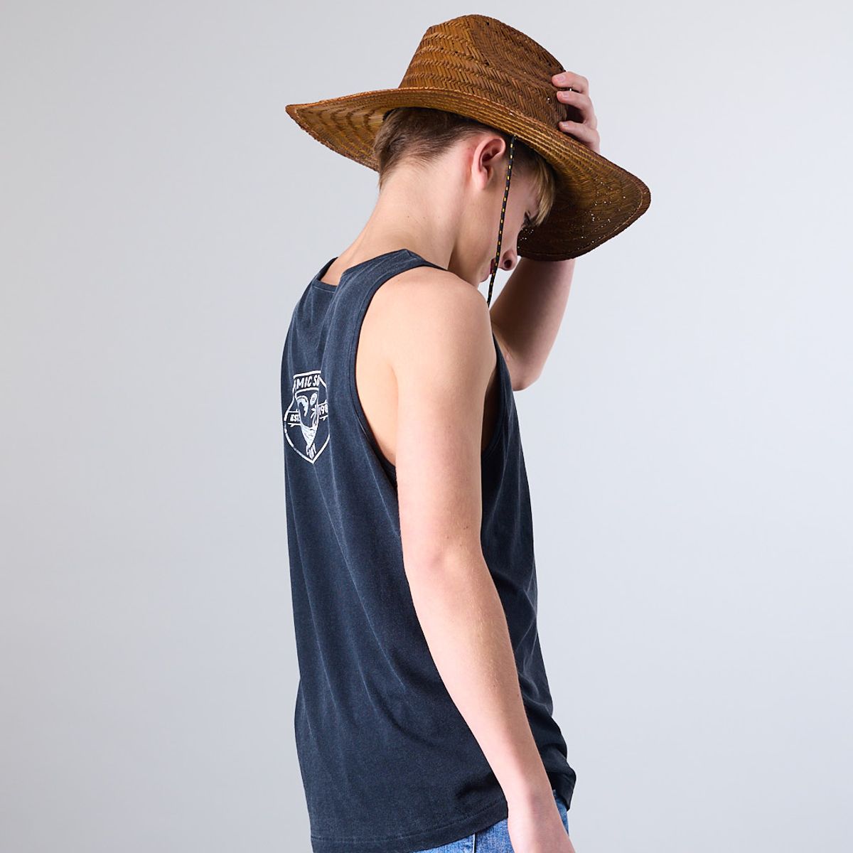 POLEMIC - Polera Musculosa de Algodón XV1391 Polemic